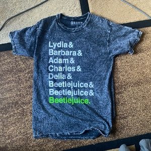 Beetlejuice The Musical Names T-Shirt